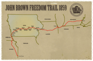 John Brown Freedom Trail 1859