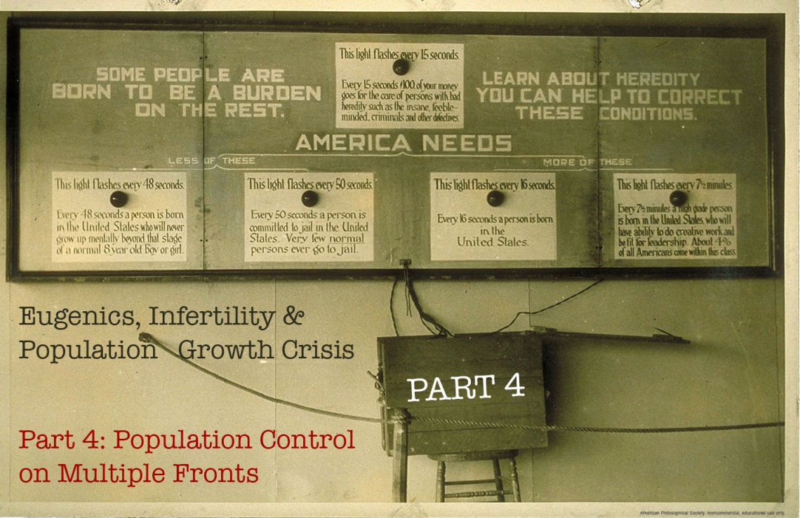 Eugenics, Infertility & Population Growth Crisis Part 4