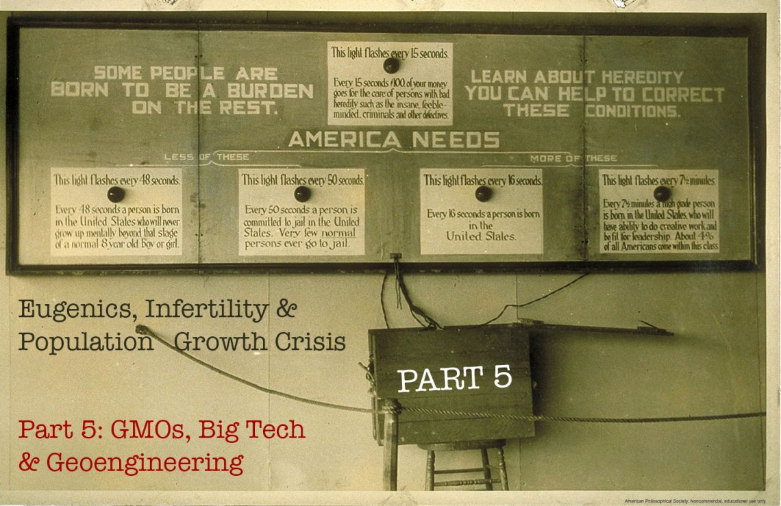 Eugenics, infertility & population growth crisis part 5