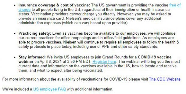 Bribing, Incentivizing, and Threatening Termination Over Covid Vaccines ...