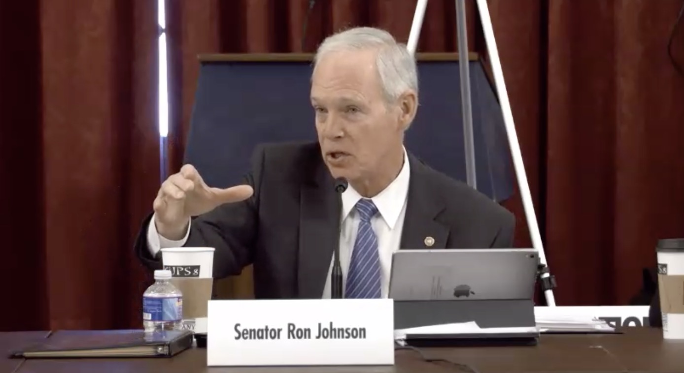 Senator Ron Johnson Holds Panel Discussion on ‘COVID-19: A Second Opinion’ and The Data is Alarming