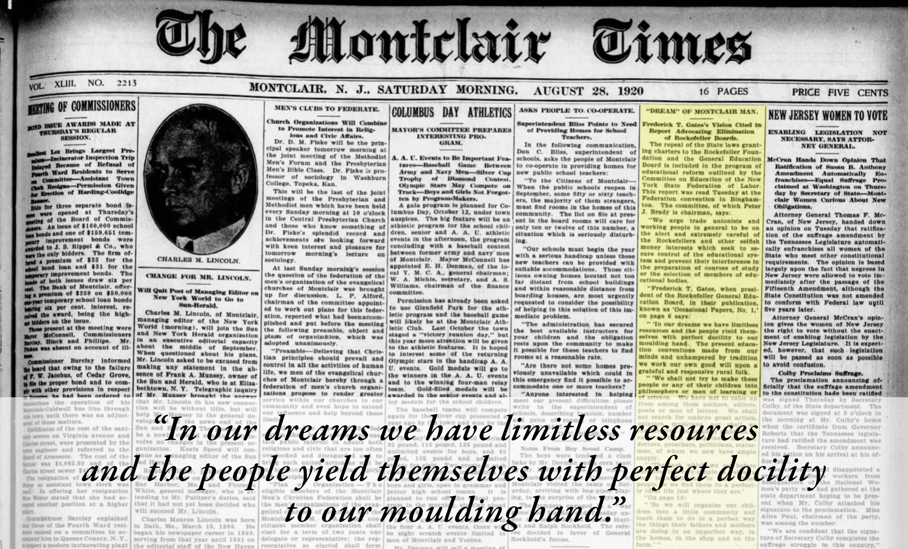 1920 Rockefellers' Goal to Mold You Hasn't Changed - coreysdigs.com
