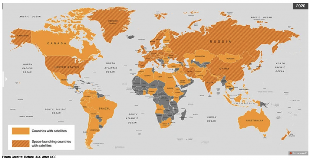 satellite map